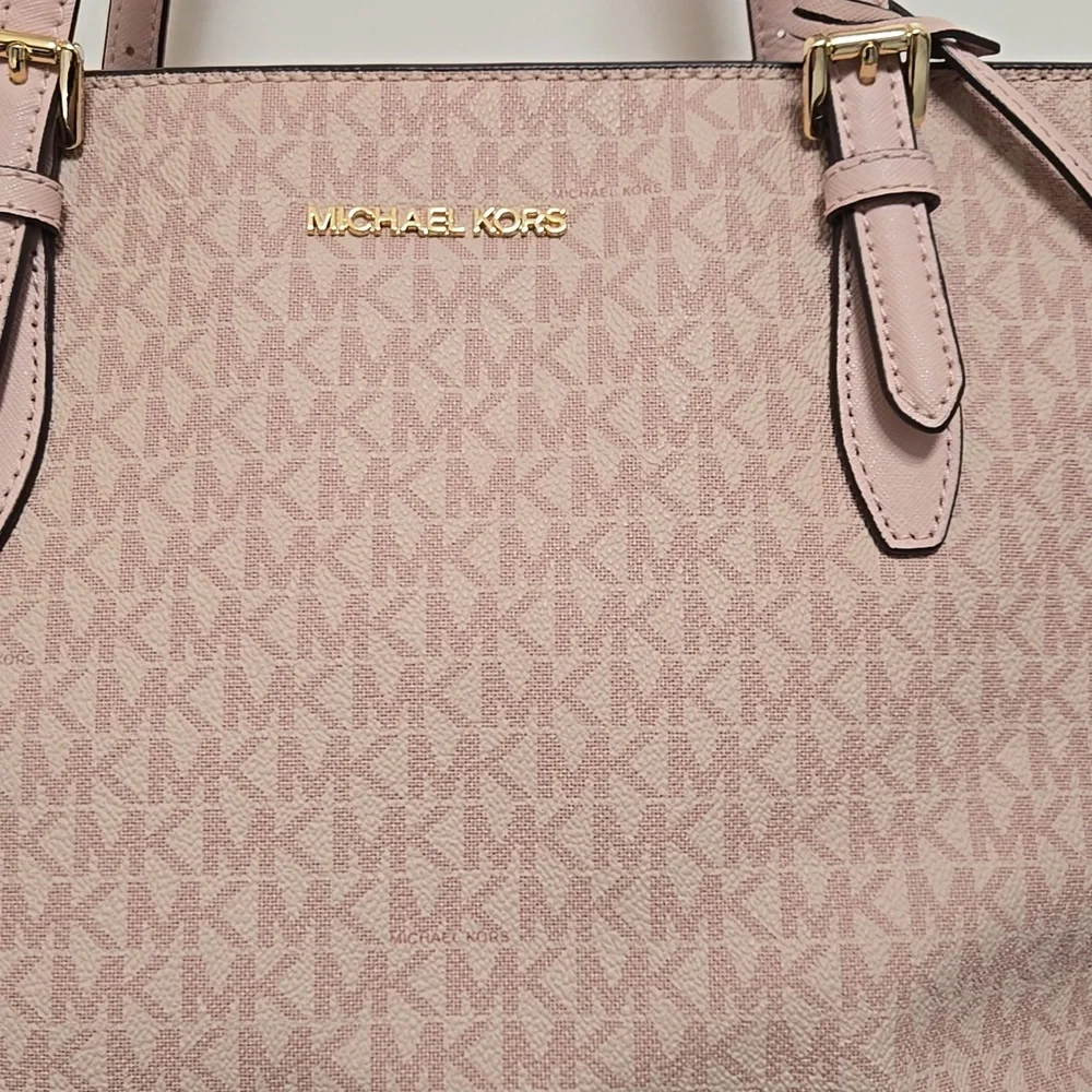 Michael Kors Pink Logo Tote Bag